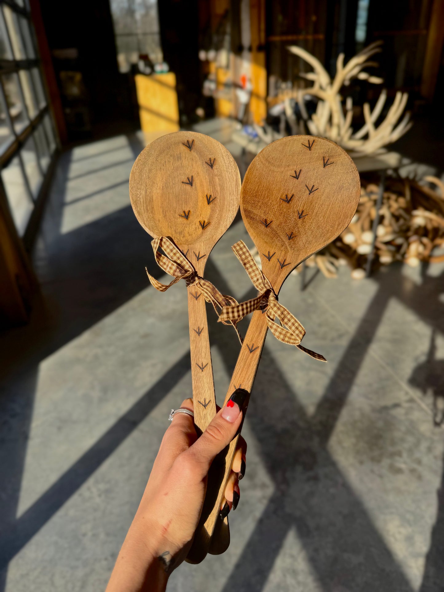 Chicken feet spoons (x1)