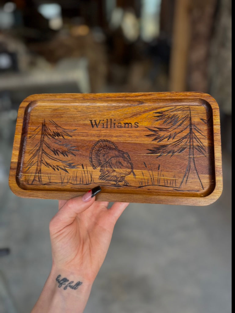 Custom hunt tray