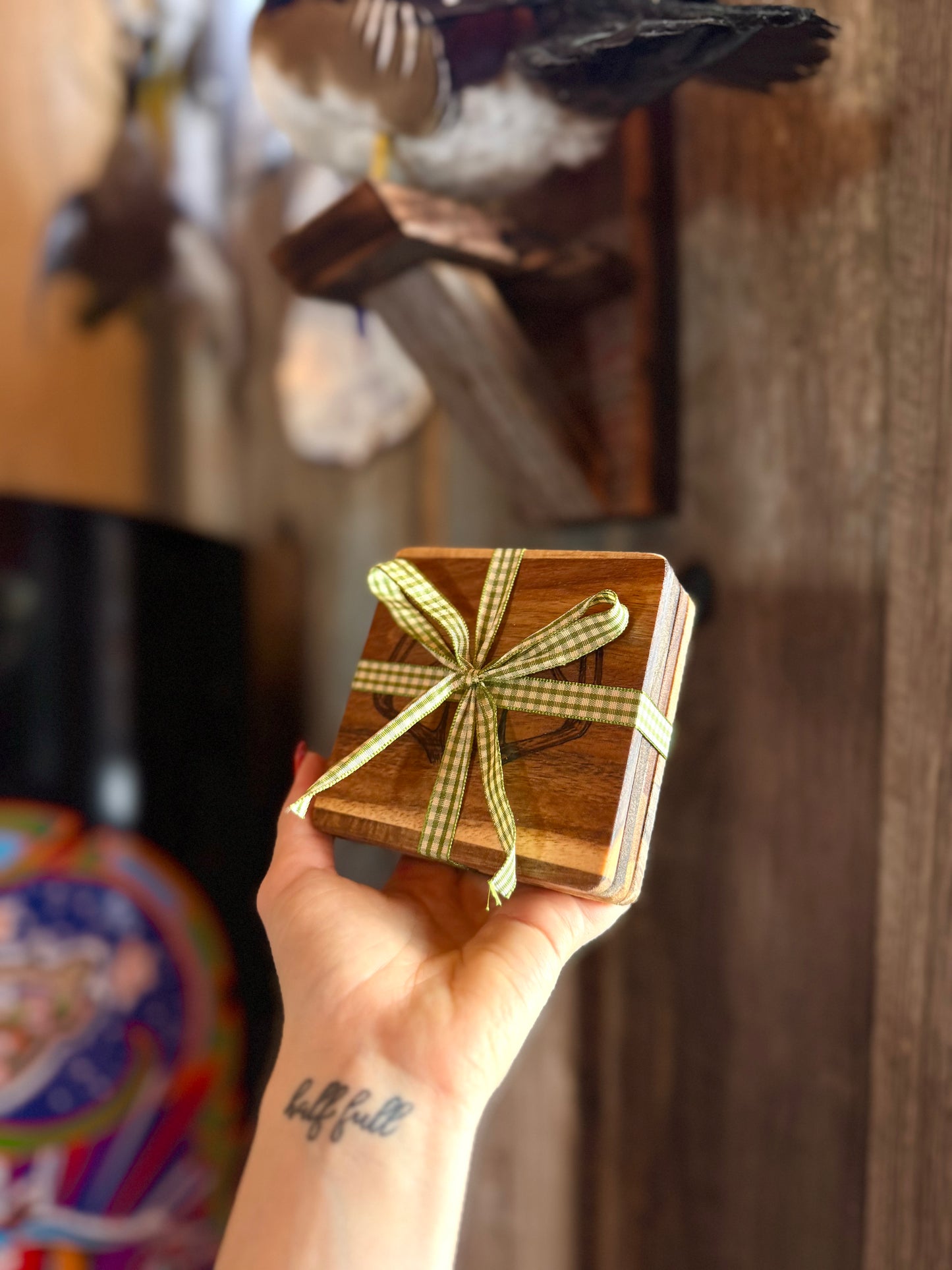 Antler coasters