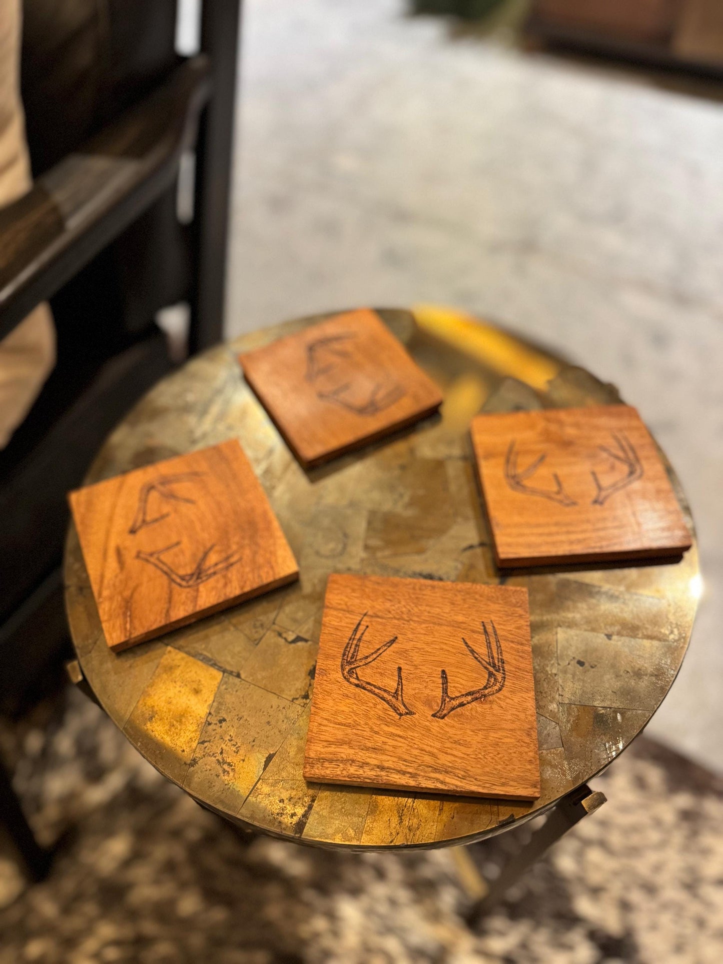 Antler coasters
