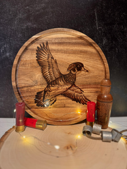 Wood duck plate