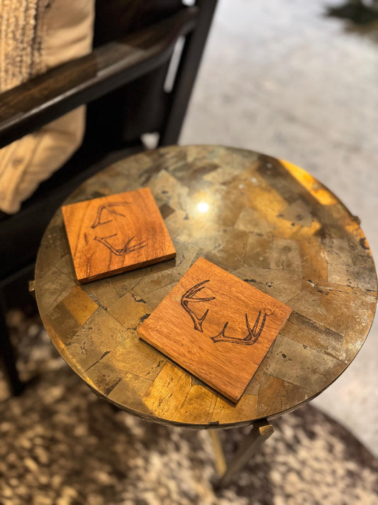 Antler coasters