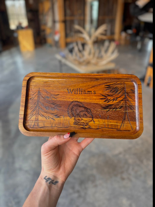 Custom hunt tray