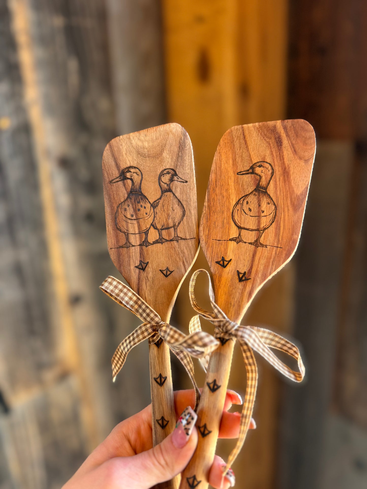 Duck spatula