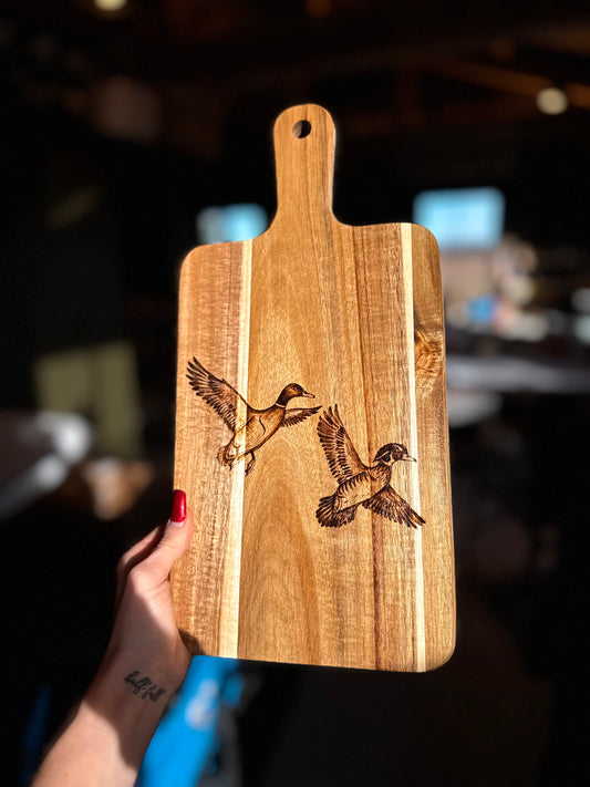 Duck pair cutting board
