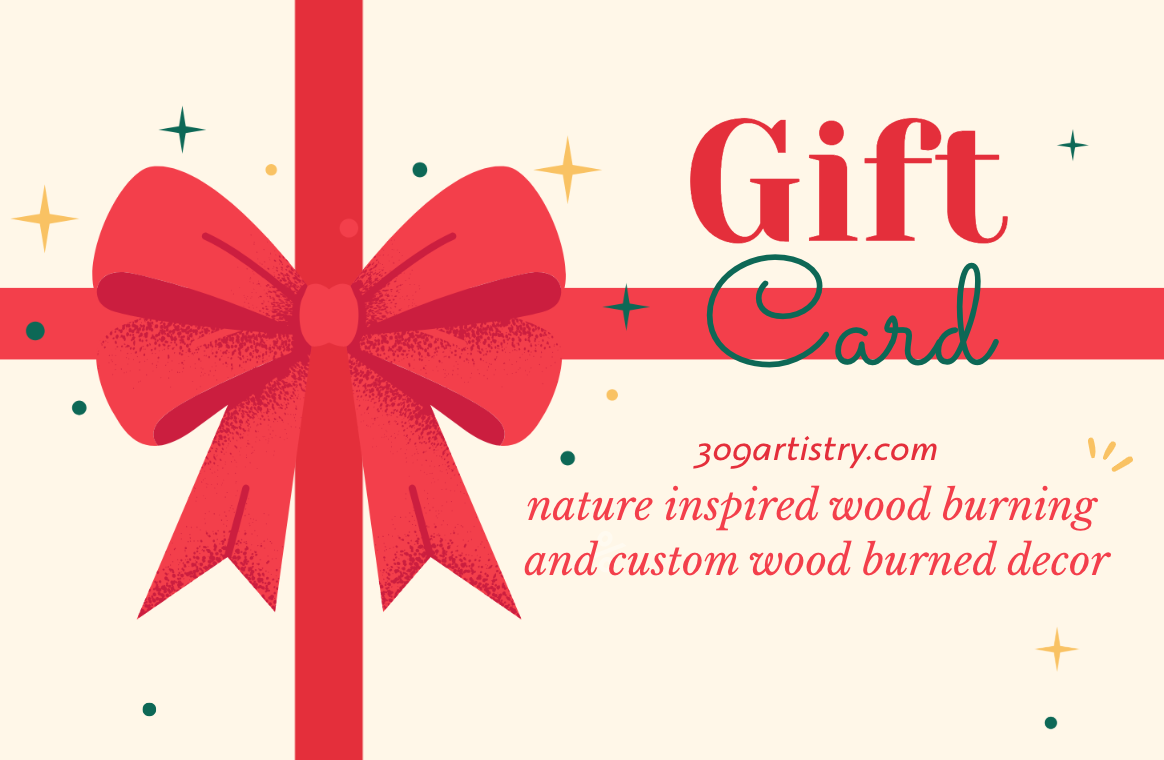 Gift card - 309 Artistry