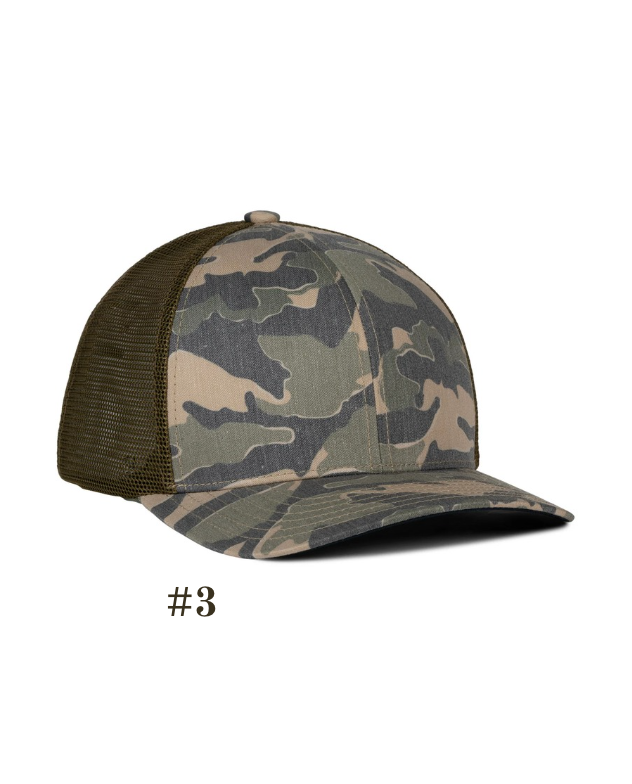 Custom Camo Hat