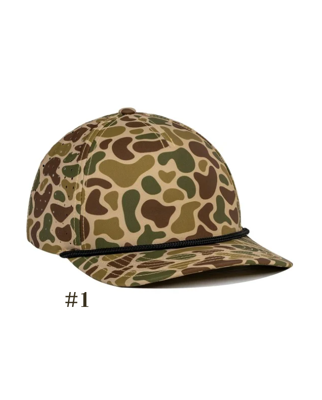 Custom Camo Hat