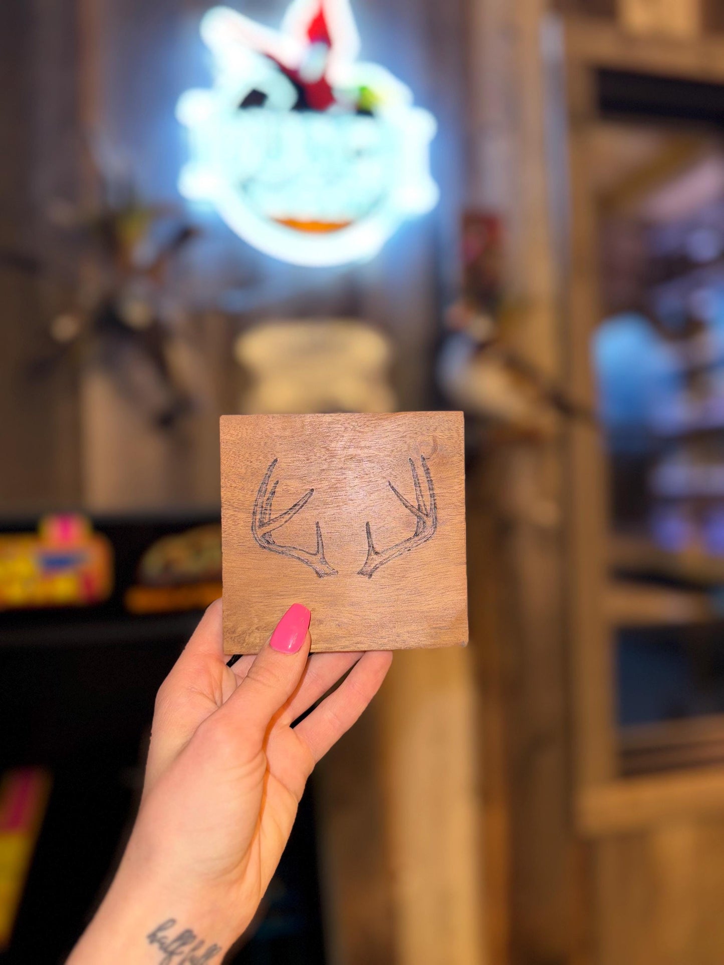 Antler coasters