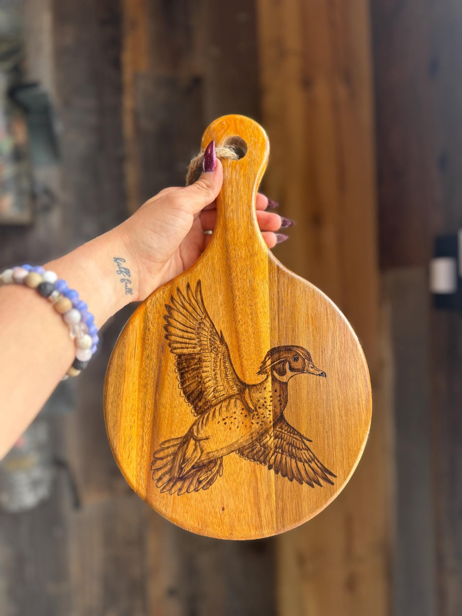 Wood duck trivet