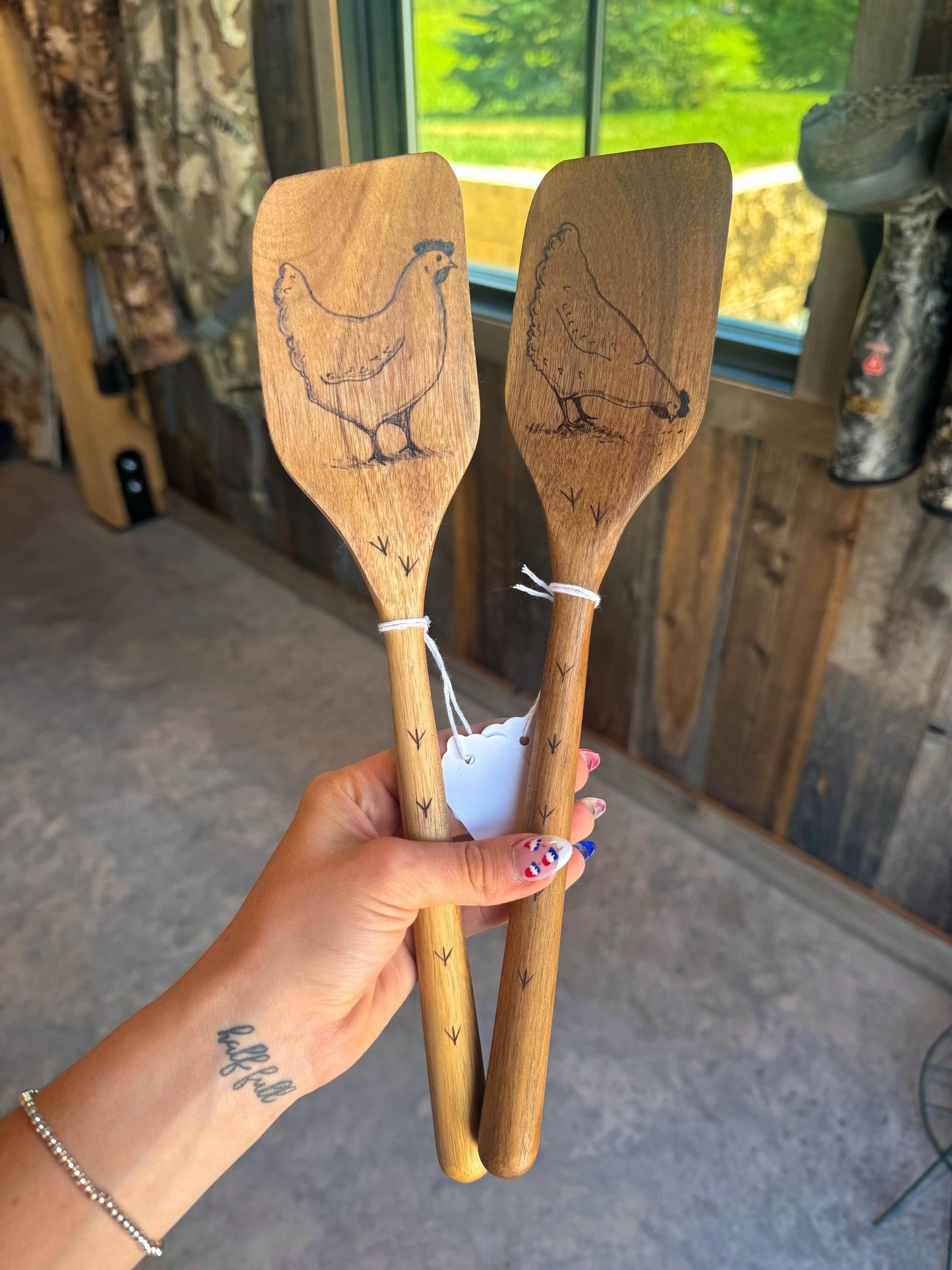 Chicken Spatula: Food Grade Finish