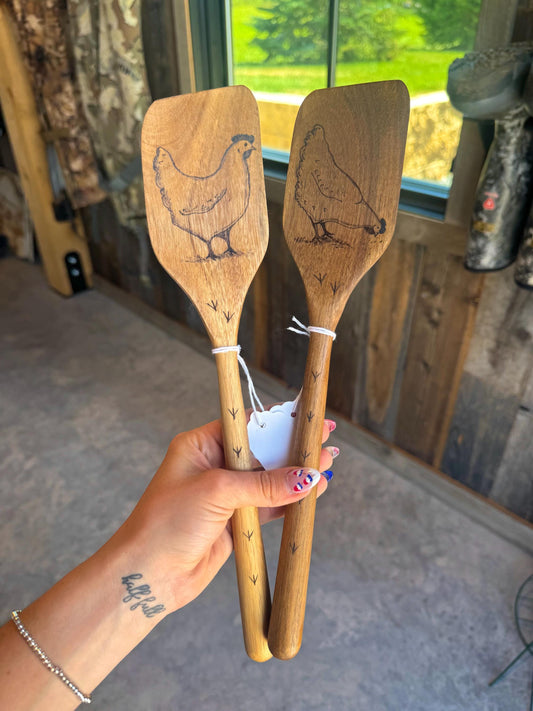 Chicken Spatula: Food Grade Finish