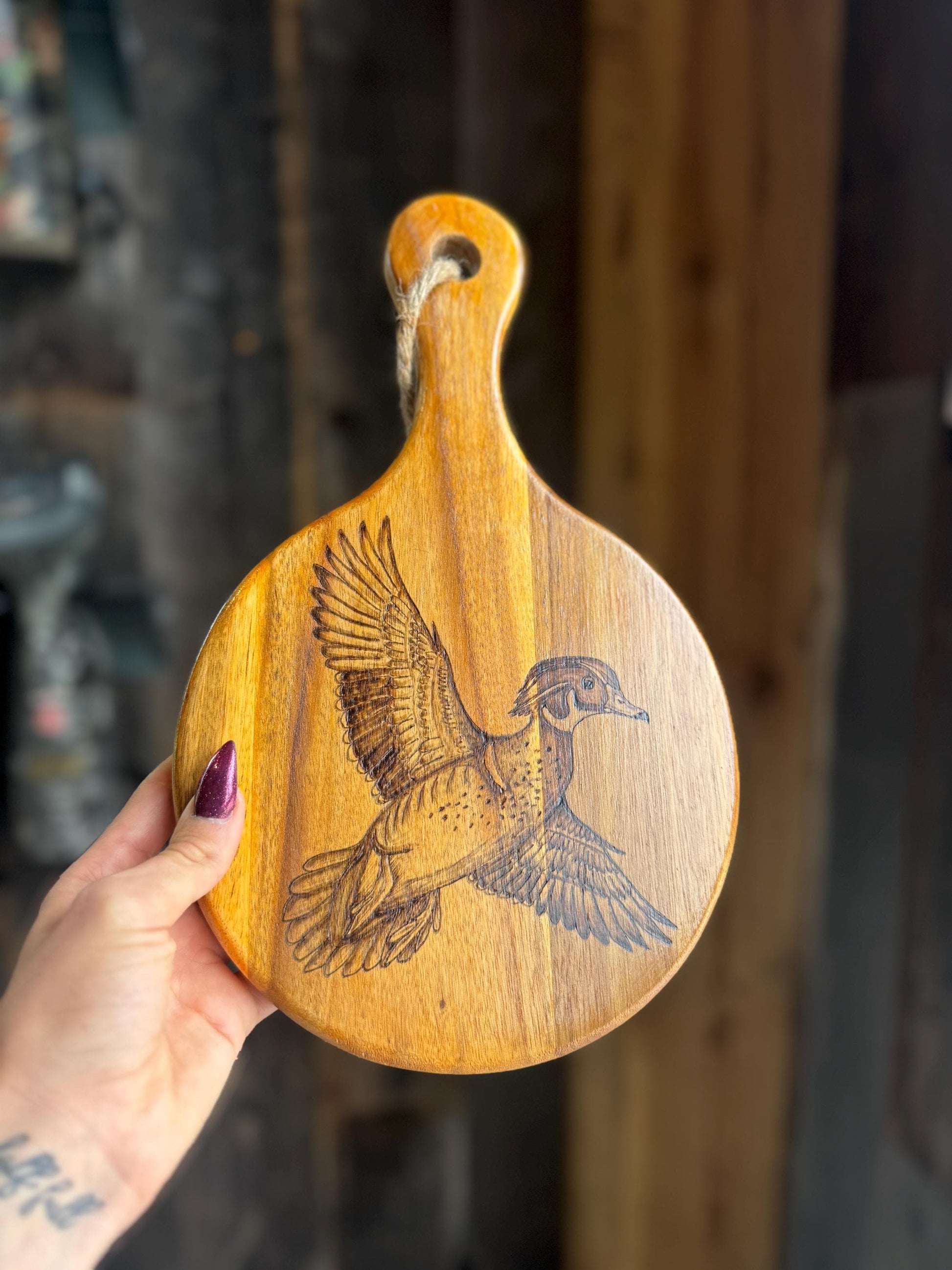 Wood duck trivet