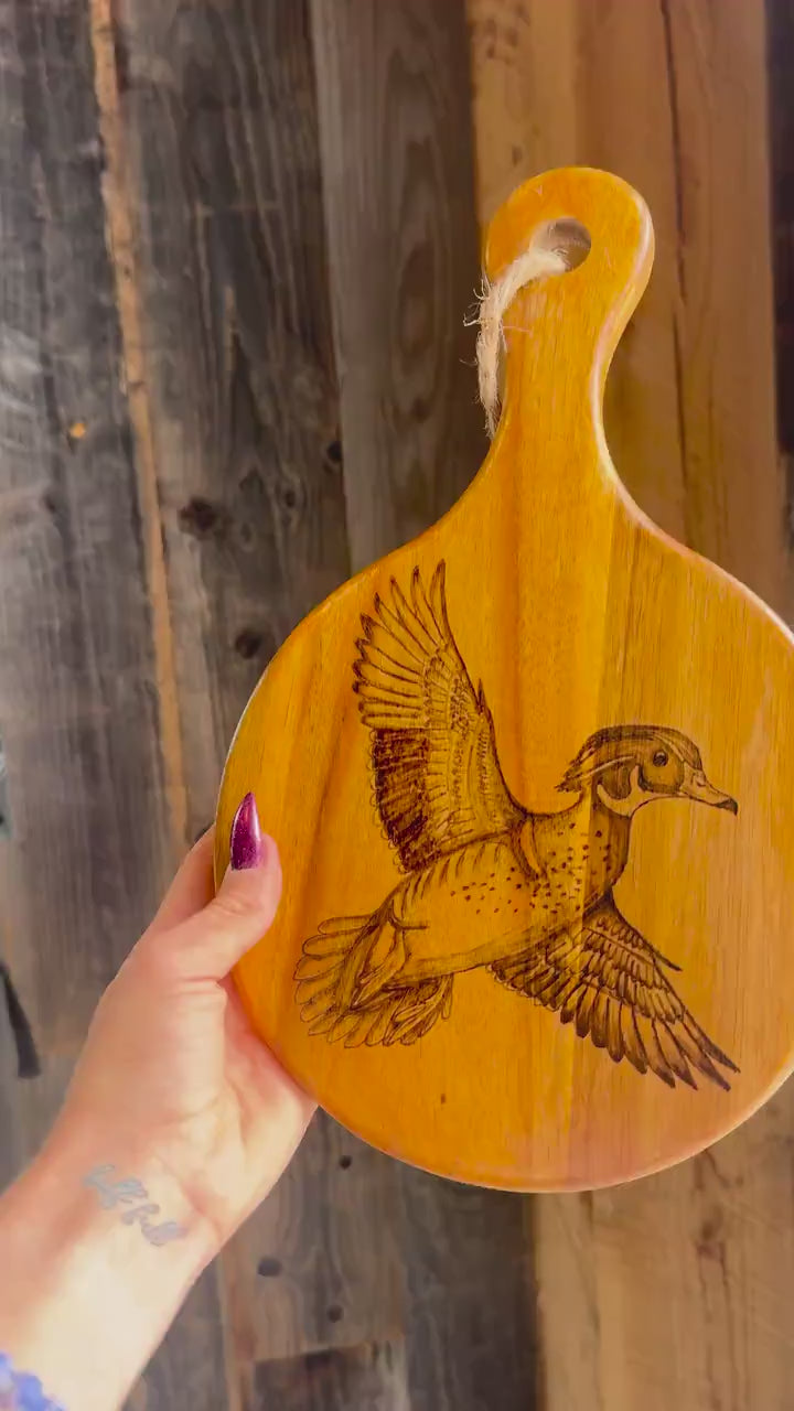 Wood duck trivet
