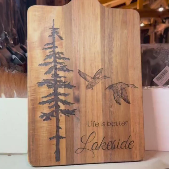 Lakeside decor board